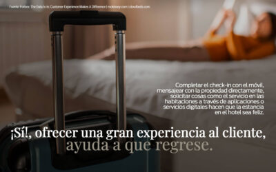 Experiencia digital para un huésped